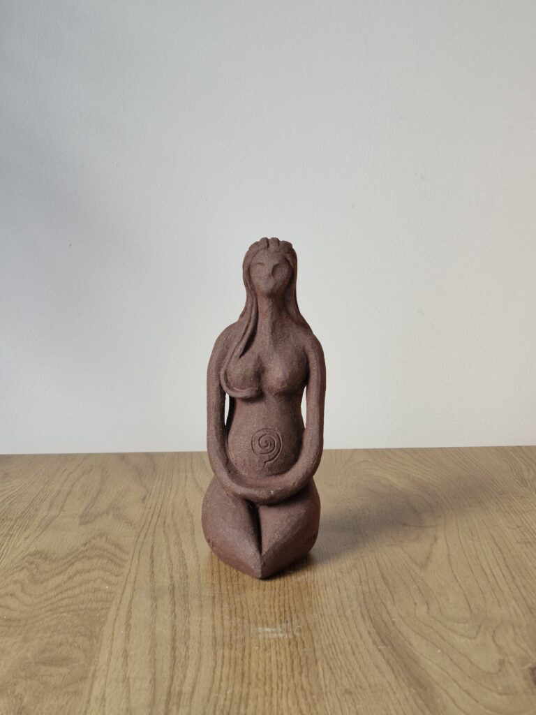 La Lionne Rouge - Rachel T Créatrice - sculpture pièce unique